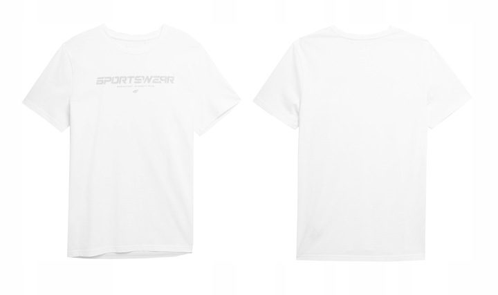 T-SHIRT 4F MĘSKI KOSZULKA BAWEŁNIANA SPORTOWA