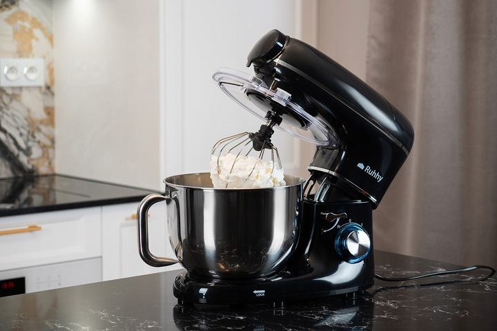 ROBOT KUCHENNY Z BLENDEREM MASZYNKA DO MIELENIA MIĘSA 3W1 2200 W CZARNY