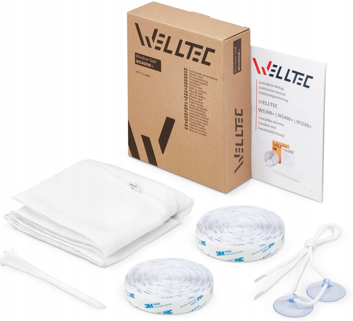 CICHY KLIMATYZATOR PRZENOŚNY WELLTEC ACR12 - 3w1 WiFi 3,5kW 60m² +USZCZELKA