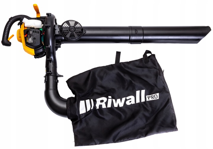 DMUCHAWA SPALINOWA OGRODOWA ODKURZACZ DO LIŚCI 45 L + OLEJ METALOWY NÓŻ