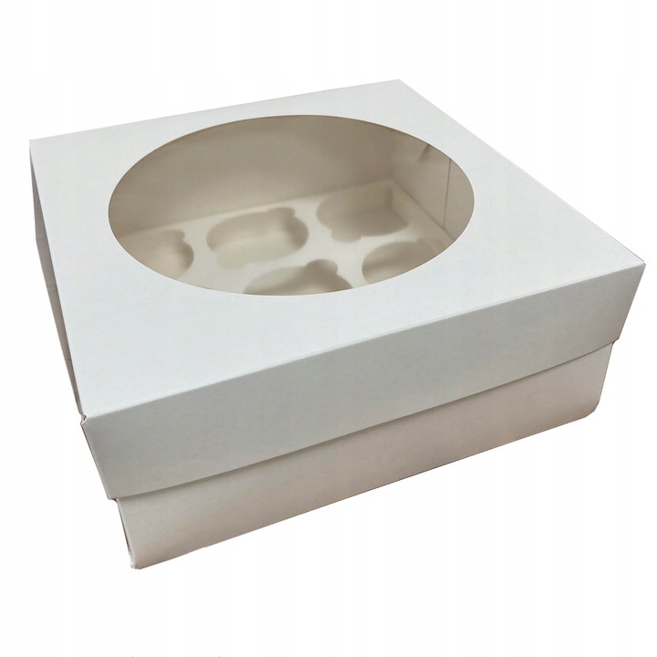 OPAKOWANIE PUDEŁKO NA 9 MUFFIN, CUPCAKE, 10szt.