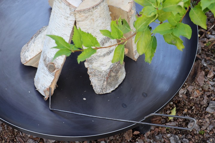 Palenisko Ogrodowe 80cm Duże na Ognisko Grill + GRATIS