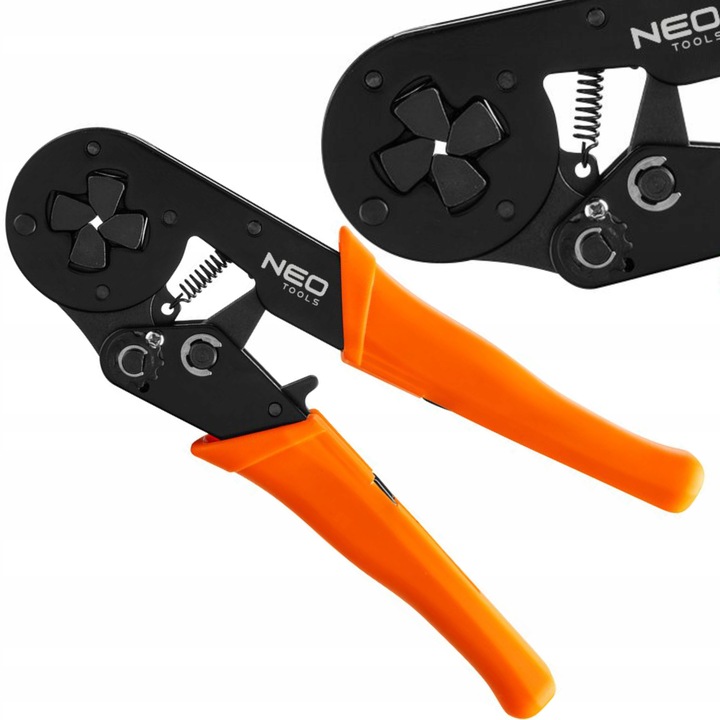NEO TOOLS ZACISKARKA TULEJEK PRASKA SZCZYPCE do kabli 6-16mm 2 01-536