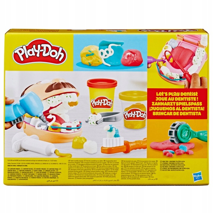 Play-Doh Ciastolina Zestaw Dentysta Hasbro F1259