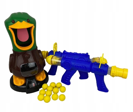 Głodna kaczka strzelanie do celu gra zręcznościowa