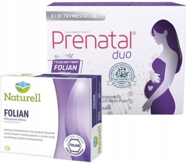 Prenatal DUO 30 tabletek + 60 kapsułek CIĄŻA
