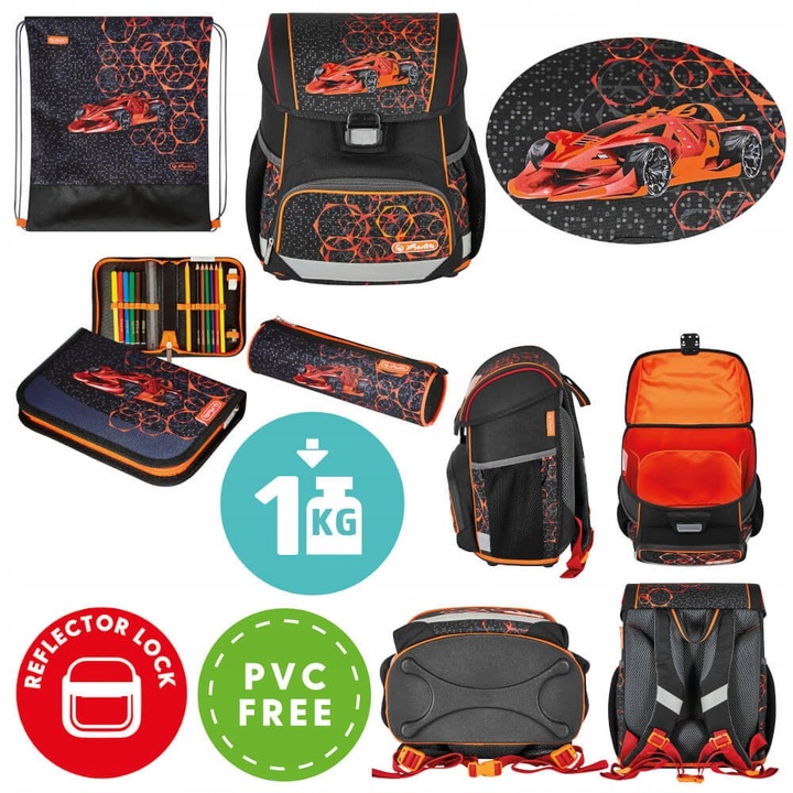 Zestaw tornister LOOP PLUS MECHANIC + ZAKREŚLACZ