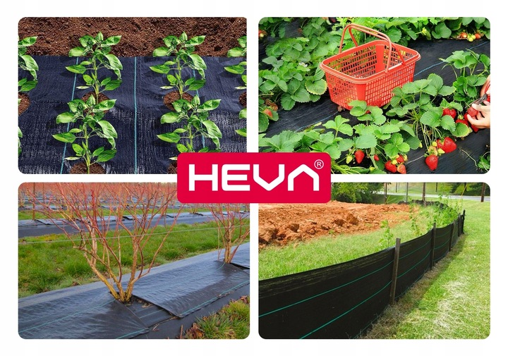 AGROTKANINA 135g 1,6x50m agrowłóknina PREMIUM UV 3% mocna czarna mata+kotwy