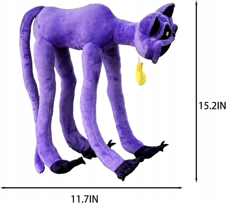 SMILING CRITTERS MASKOTKA CAT NAP PLUSZ POPPY PLAYTIME CHAPTER3 GRA ZABAWKA