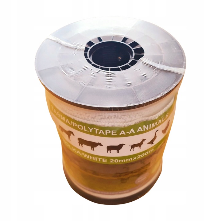 TAŚMA OGRODZENIOWA BASIC DLA KONI 200 MB / 20 MM BIAŁA PASTUCH