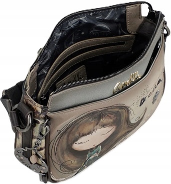 A151 torebka Anekke Real listonoszka na szerokim regulowanym pasku