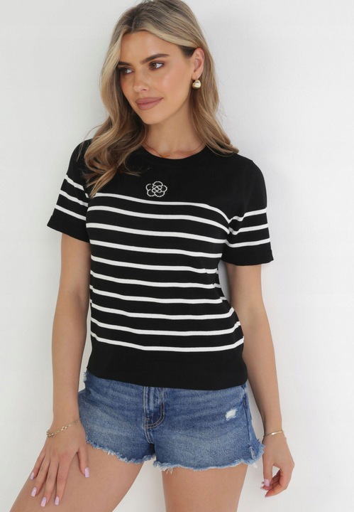 Born2Be Czarna Bluzka damska