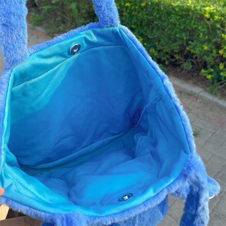 PLUSZOWA TORBA NA RAMIĘ STITCH MIĘKKA TOREBKA STICZ PREZENT