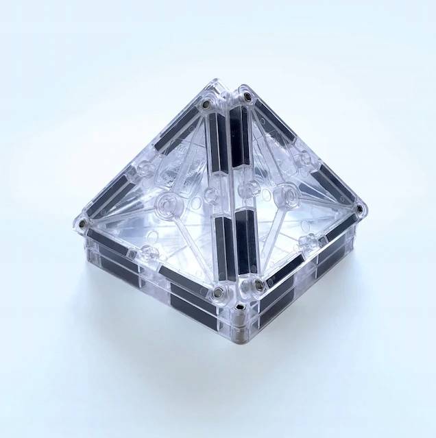 Ice - Przezroczyste Klocki Magnetyczne 16 elementów - Magna-Tiles