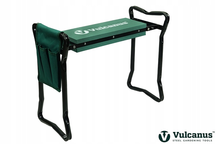 Stołek Metalowy Ogrodowy Taboret Składany Klęcznik Podkładka Taboret