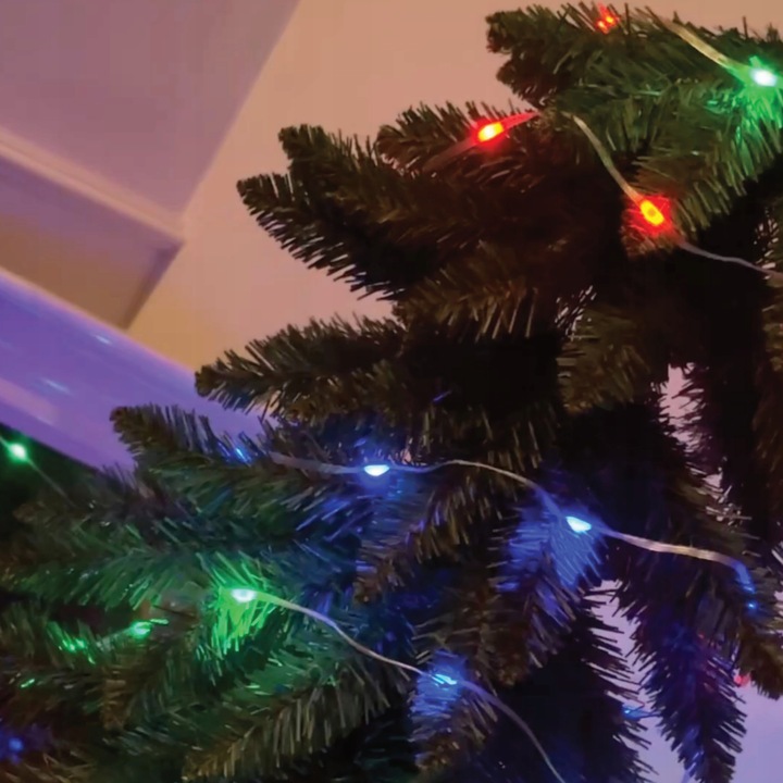Inteligentne Lampki Świąteczne Choinkowe LED 10m Bluetooth SMART Aplikacja