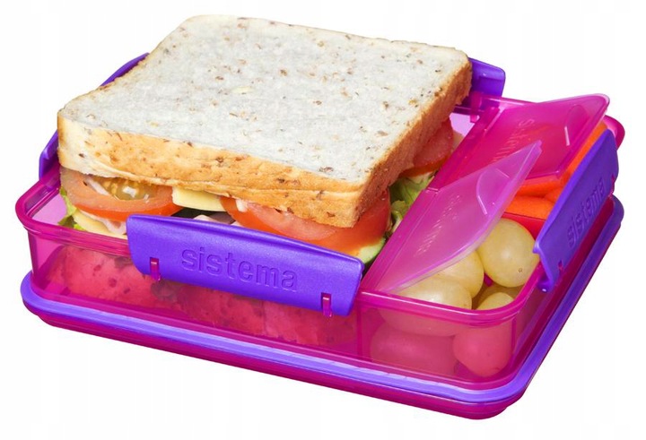 Pojemnik Na Żywność Śniadaniówka Lunchbox Sistema Snack Attack Box 975ml