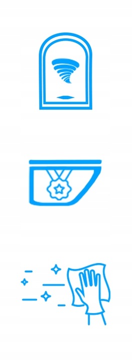 MISKA WC WISZĄCA TORNADO NERO-WH-03 BIAŁA DESKA WOLNOOPADAJĄCA DUROPLAST NE