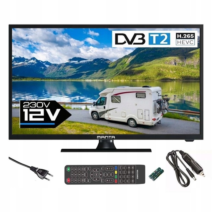 Telewizor 12V 19 cali SMART ANDROID WiFi Bluetooth XIAOMI USB HDMI Netflix