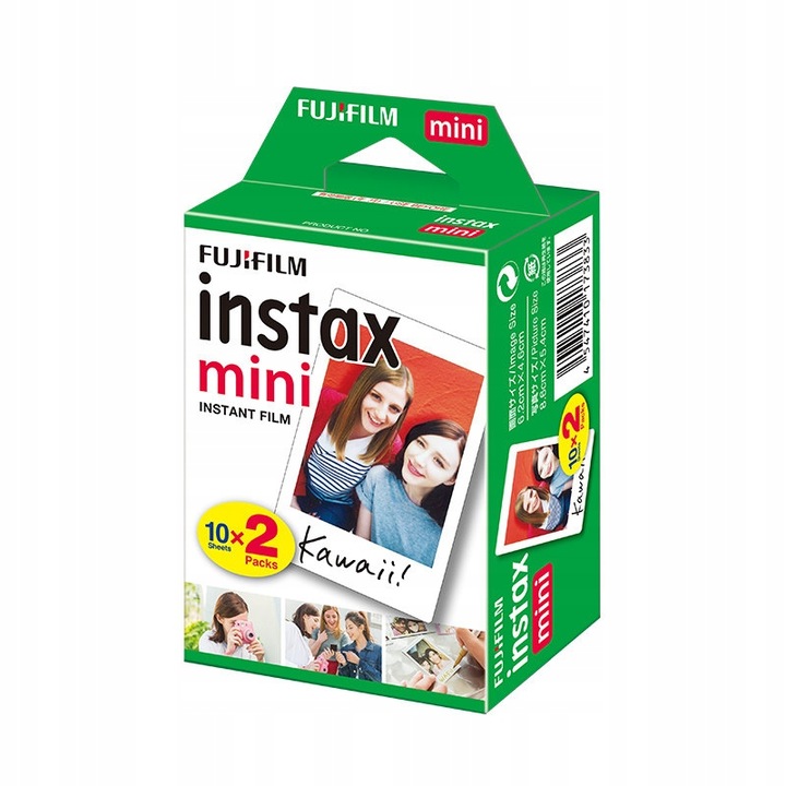 Wkłady Fujifilm Instax Mini Glossy 2 pack 20 zdjęć (120 zdjęć)