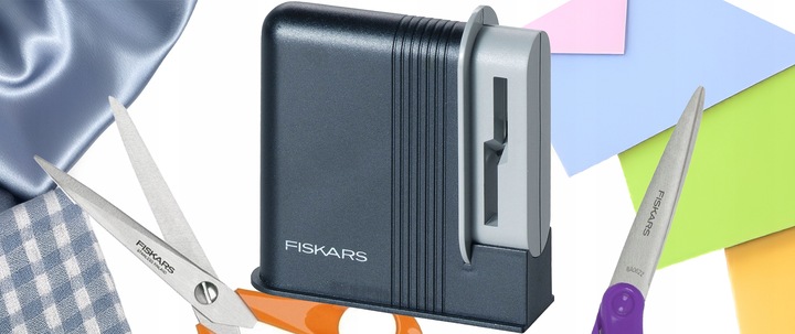 FISKARS OSTRZAŁKA DO NOŻYCZEK CERAMICZNA CLIP SHARP PORZĄDNA 1000812