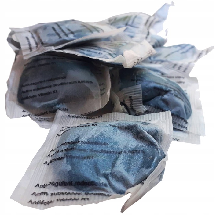 1kg TRUTKA BRODIFAKUM NA PASTA MYSZY SZCZURY KRETY profesjonalna BIOXI