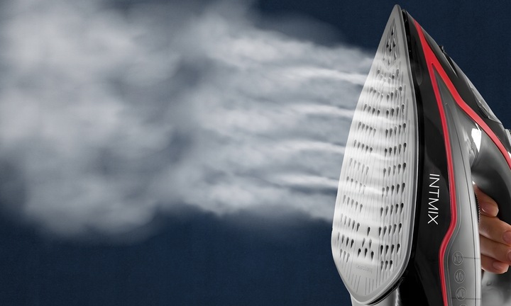 MOCNE ŻELAZKO PAROWE CERAMICZNE STRAŻAK 3000W 9w1 INNOWACJA ANTI-DRIP