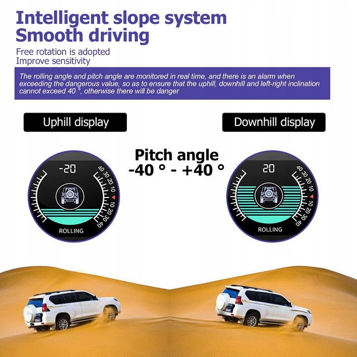 UNIWERSALNY INTELIGENTNY MIERNIK NACHYLENIA