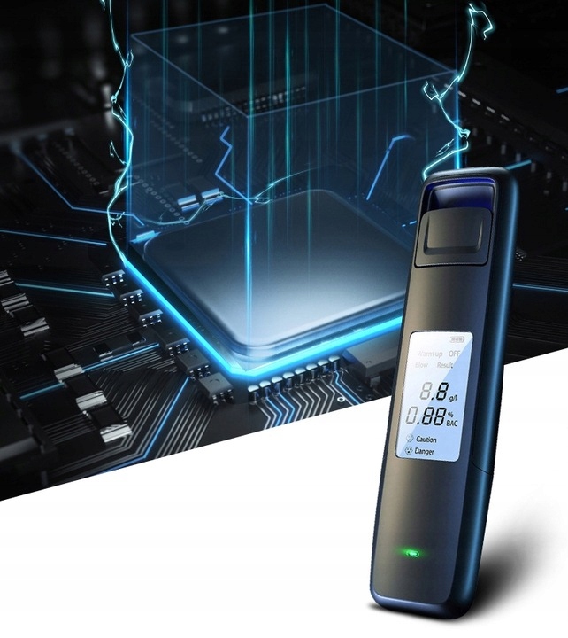 ALKOMAT BEZUSTNIKOWY POLICYJNY MEGA GAŻDZET PROFESJONALNY