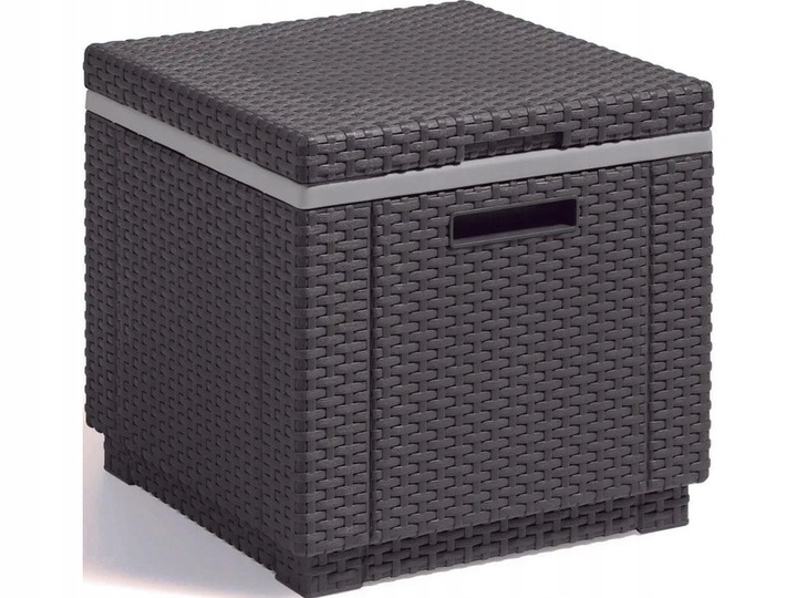 Pufa ogrodowa KETER Ice Cube 213828 schowek