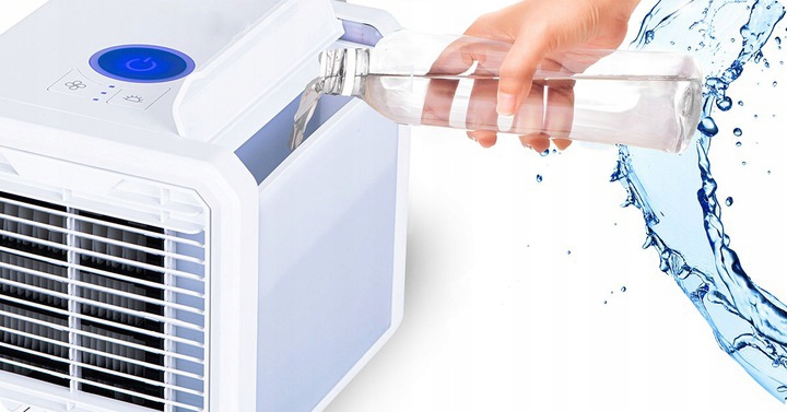 KLIMATOR NA WODĘ USB LED 3w1 CR7321 MOCNY, WYDAJNY