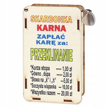 SKARBONKA prezent URODZINY ŚLUB