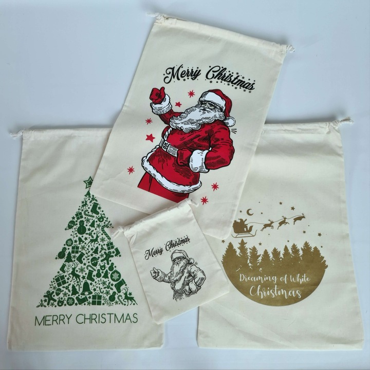 Worki Prezentowe Na Święta Prezenty Mikołaja 12szt