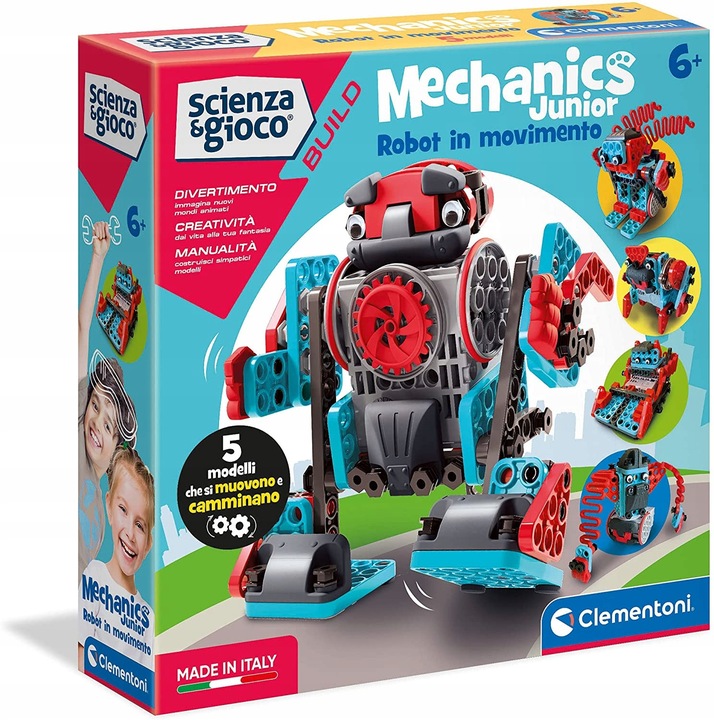 MECHANIKA JUNIOR - ROBOT DLA DZIECI CLEMENTONI