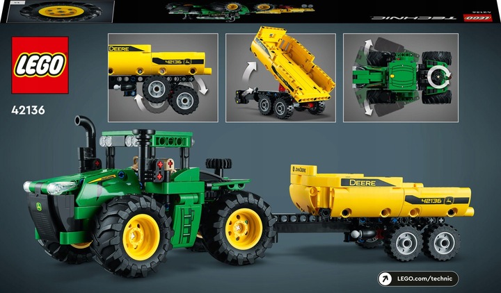 LEGO Technic Traktor John Deere 9620R 4WD 42136