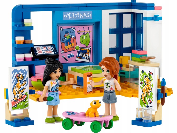 KLOCKI LEGO FRIENDS POKÓJ LIANN 41739