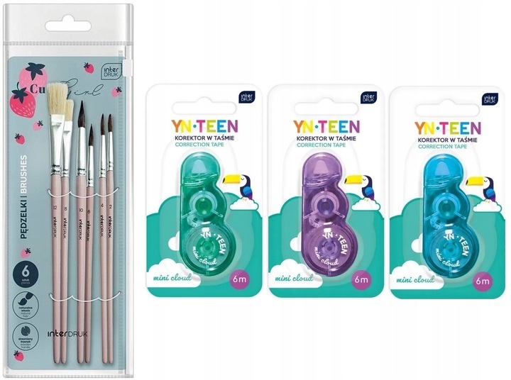 INTERDRUK wyprawka szkolna XXL zestaw do szkoły DZIEWCZYNKA klasa 1-3