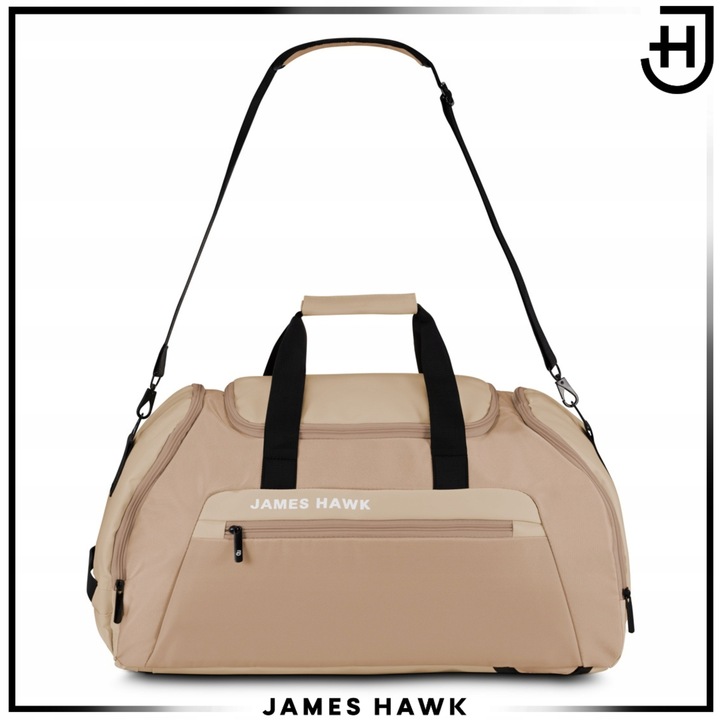 Torba sportowa podróżna damska Plecak 2w1 Treningowa wodoodporna James Hawk