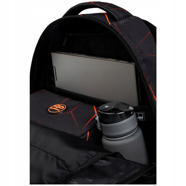 COOLPACK PLECAK SZKOLNY MŁODZIEŻOWY CZARNY 3D