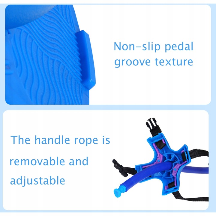 PIŁKA DO SKAKANIA Z RĄCZKĄ DLA DZIECI POGO JUMPER ZABAWKA DO GRANICZEJ