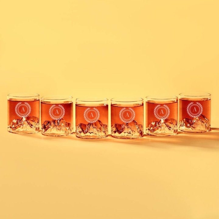 Zestaw szklanek do whisky 6szt. GRAWER upominek PREZENT WIECZÓR KAWALERSKI