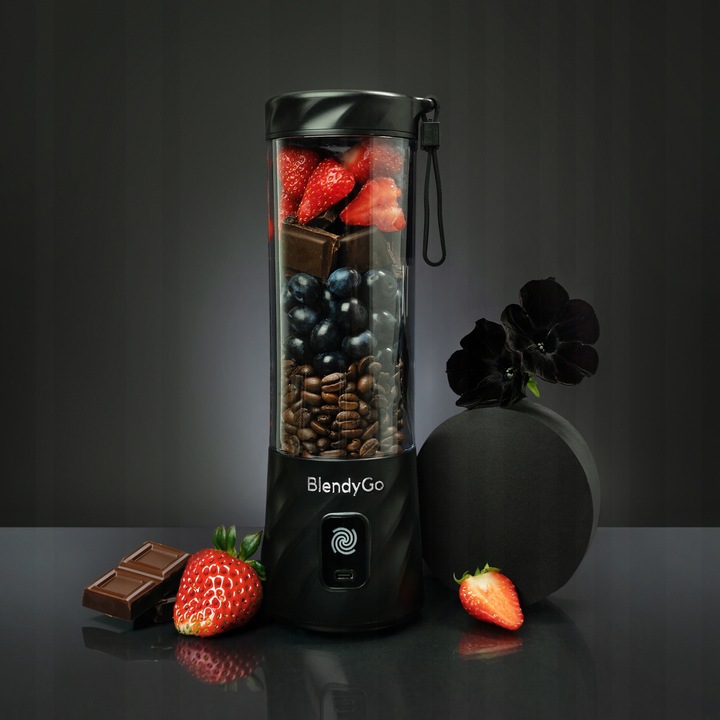 Oryginalny BLENDER BEZPRZEWODOWY BlendyGo 3 KIELICHOWY PRZENOŚNY 250W