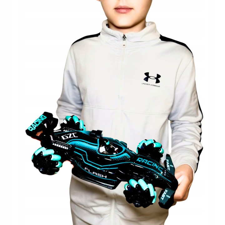 SAMOCHÓD ZDALNIE STEROWANY DUŻY AUTO PILOT RC + ZEGAREK STERUJĄCY DRIFT 4x4