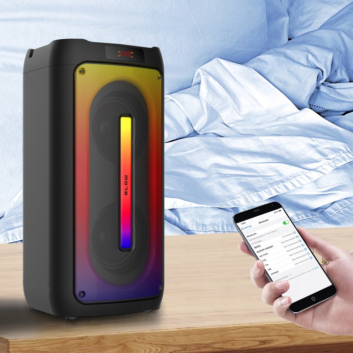 Głośnik przenośny Blow CITYLIGHT czarny