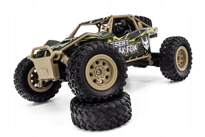 SAMOCHÓD ZDALNIE STEROWANY TERENOWY Buggy Auto na Pilota Terenowe RC 4x4