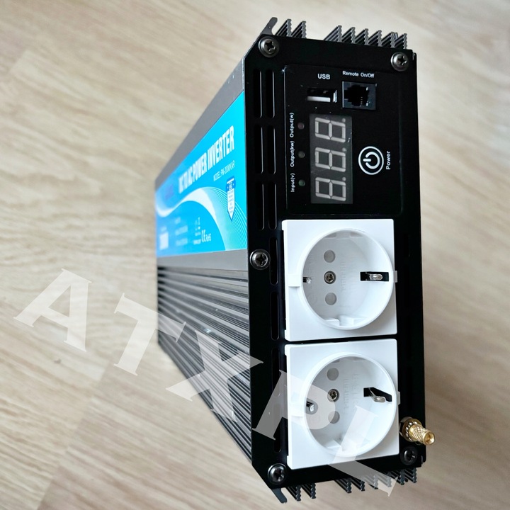 Giandel Przetwornica sinusoidalna 2000 W, Dc 12 V