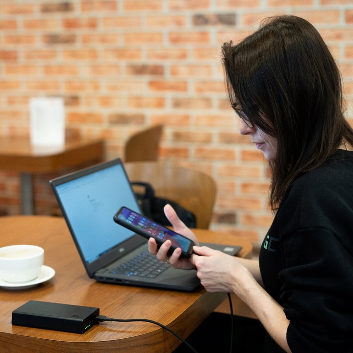 Green Cell Powerbank 20000mAh 22.5W PowerPlay20s 3x USB-C PD USB-A QC 3.0