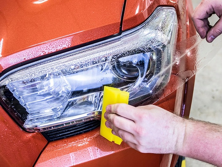 Folia Ochronna PPF Do Lamp, Zderzaków, Karoserii Bezbarwna Reflektory Progi