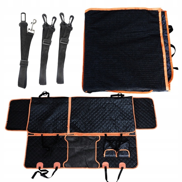 MATA DLA PSA DO SAMOCHODU OCHRONNA UNIWERSALNA POKROWIEC 4W1 SAMOCHODOWA