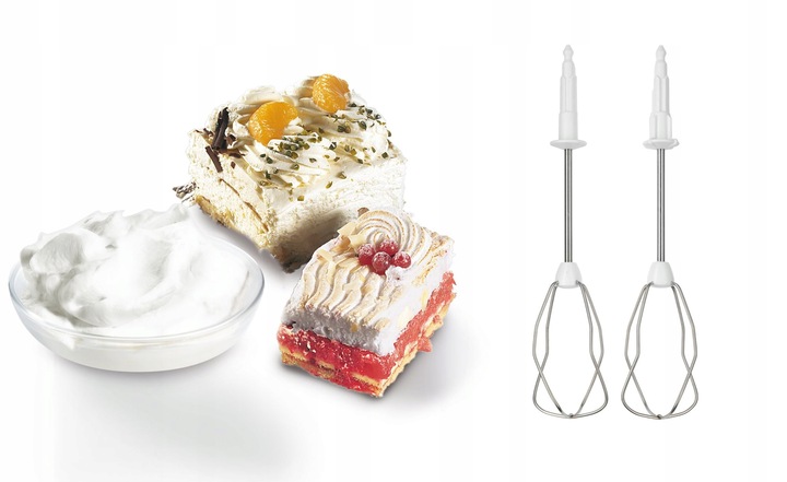 Mikser ręczny ErgoMixx Bosch MFQ 36470 450W Turbo pojemnik 5 poziomów mocy